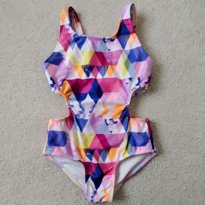 Girls Art Class Cut Out One Piece